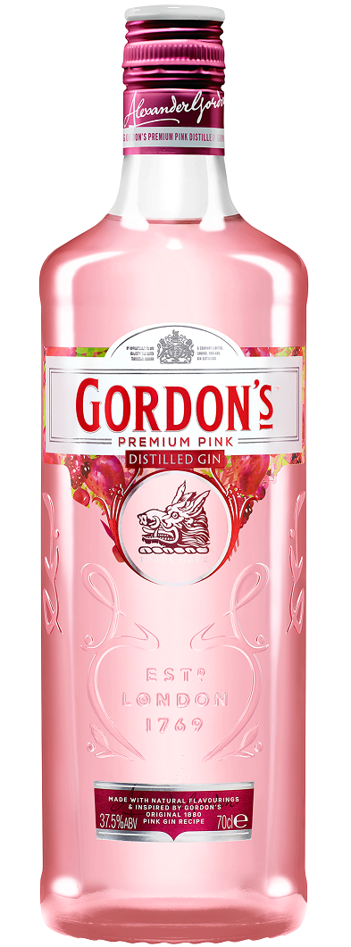 Gin Gordon's Pink Premium 37,5 % 1 l