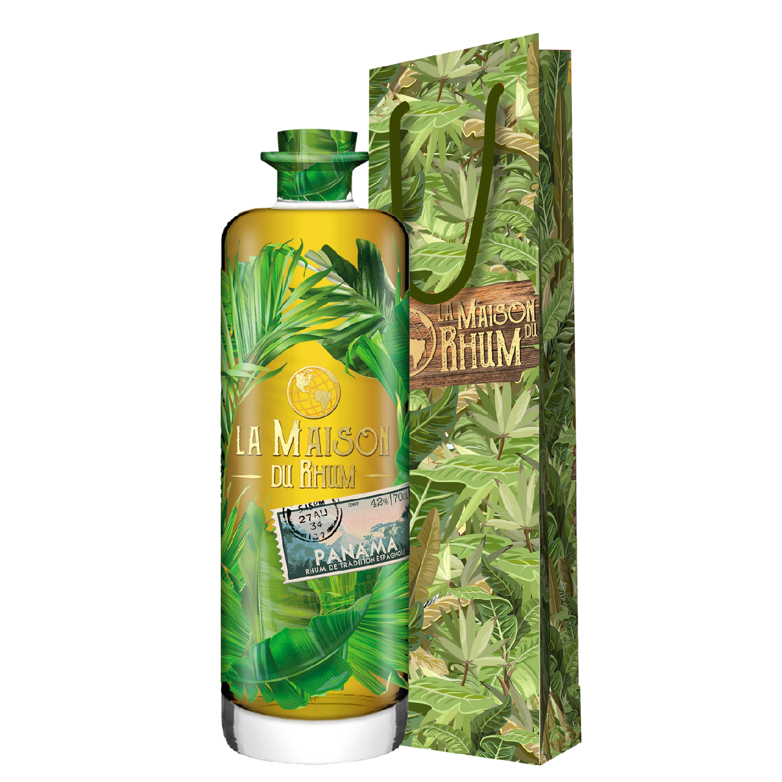 La Maison du Rhum DISCOVERY Panama 42% 0,7 l (dárkové balení taška)