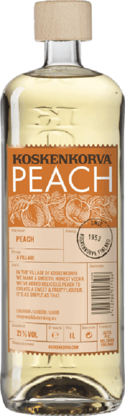Koskenkorva Peach 1l 20%