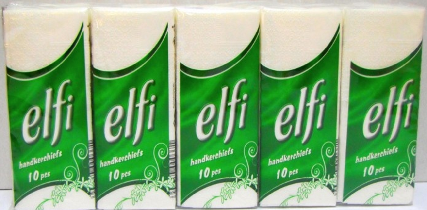 Papírové Kapesníky 10x10ks