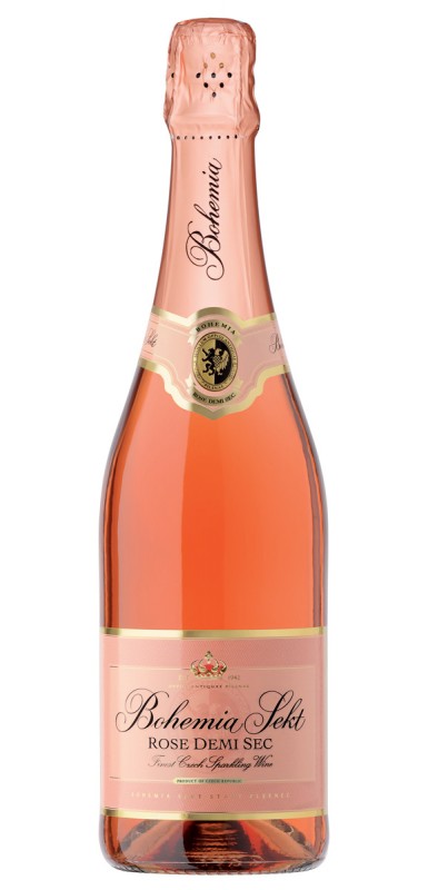 Bohemia Sekt demi sec Rosé 11,5 % 0,75 l