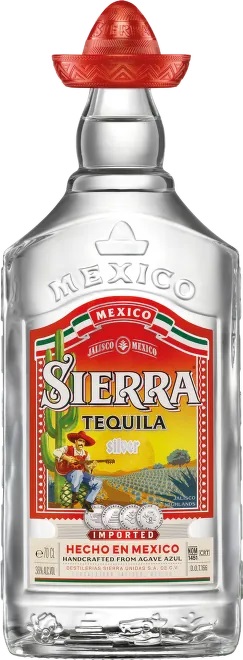 Sierra Silver 38% 1 l (holá láhev)