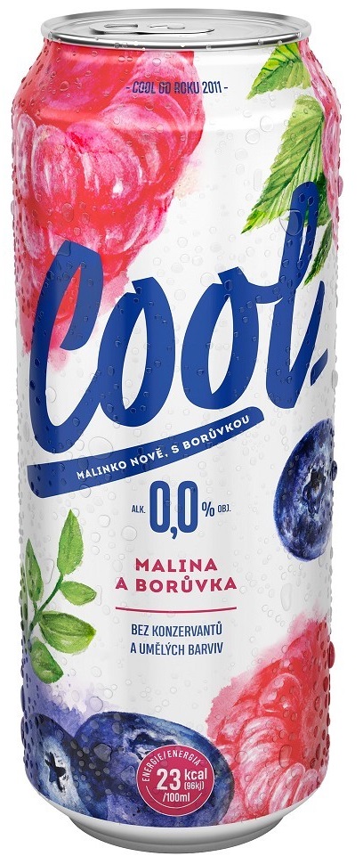 Staropramen Cool Malina Borůvka Nealko 0,5l