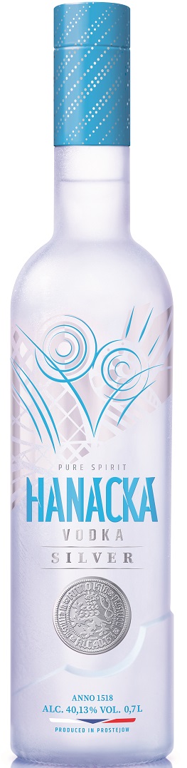 Hanácká Vodka Silver 40,13% 0,7l (holá láhev)