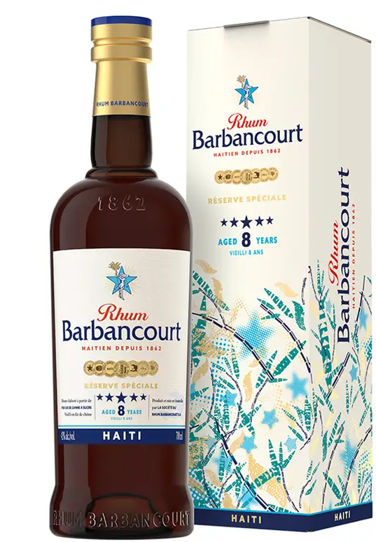 Barbancourt 5 Star 8 Y.O. 43,0% 0,7 l