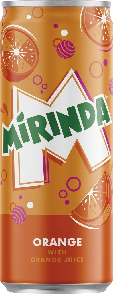 Mirinda plech 0,33l