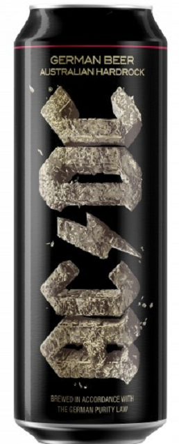 AC DC pivo 0,568 l plech