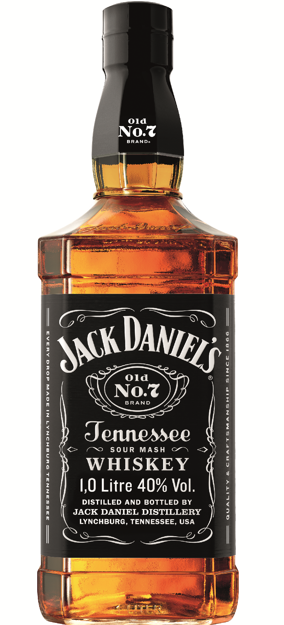 Jack Daniel's 40% 1l (holá láhev)