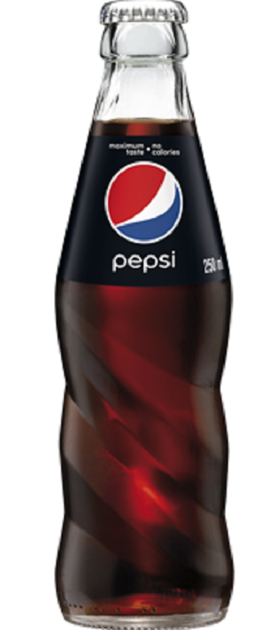 Pepsi Bez Kalorií sklo 0,25l