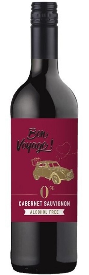Bon Voyage - Cabernet Sauvignon, nealko, 0,75l