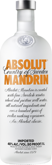 Absolut Mandarin 40 % 1 l