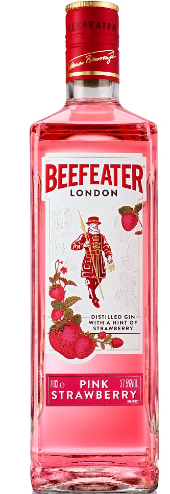 Beefeater Gin Pink 37,5% 1 l (holá láhev)