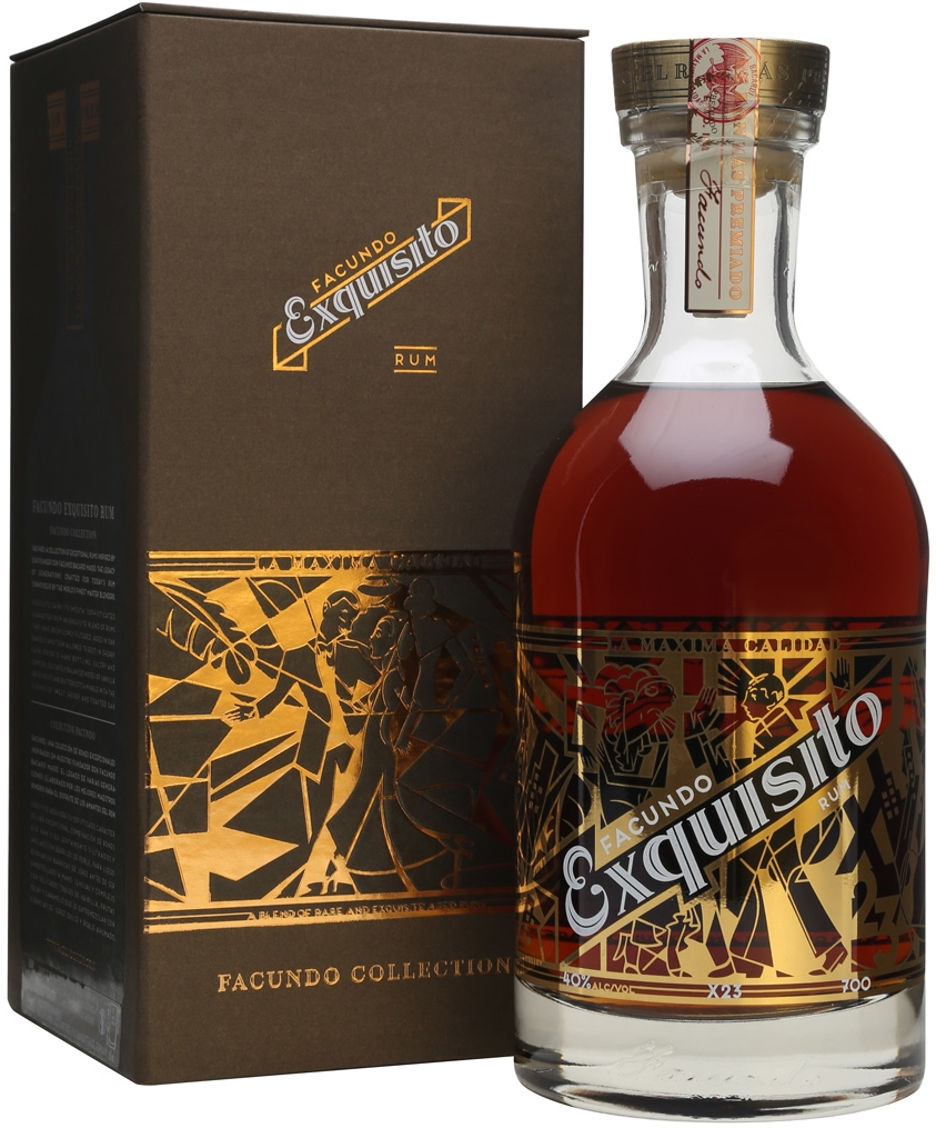 Bacardi Facundo Exquisito 23y 40%, 0,7l karton