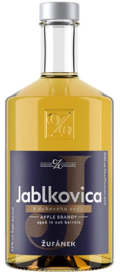 Jablkovica z Dubového Sudu 45% 0,5l (holá láhev)