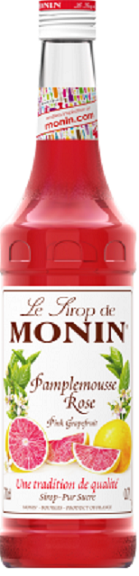Monin Pamplemousse - Grapefruit růžový 0,7l (holá láhev)