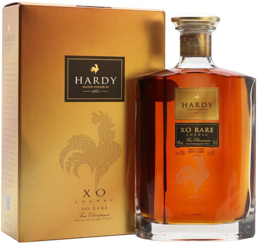 Hardy Cognac Decanter Rare Bronze 0,7 l (karton)