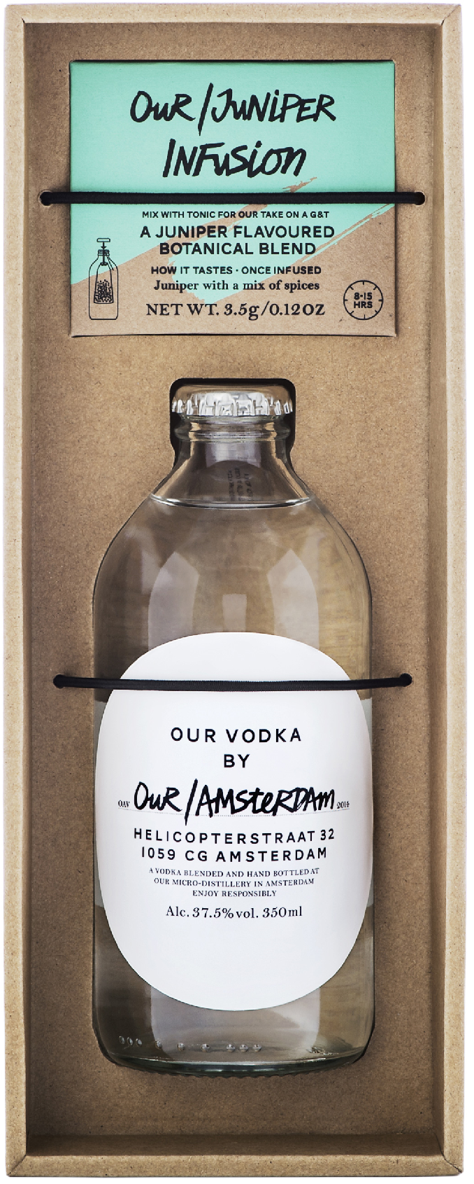 Our/Amsterdam Vodka 37,5% 0,35 l (karton)