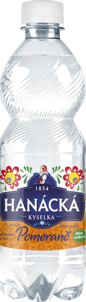 Hanácká Kyselka Pomeranč 0,5l