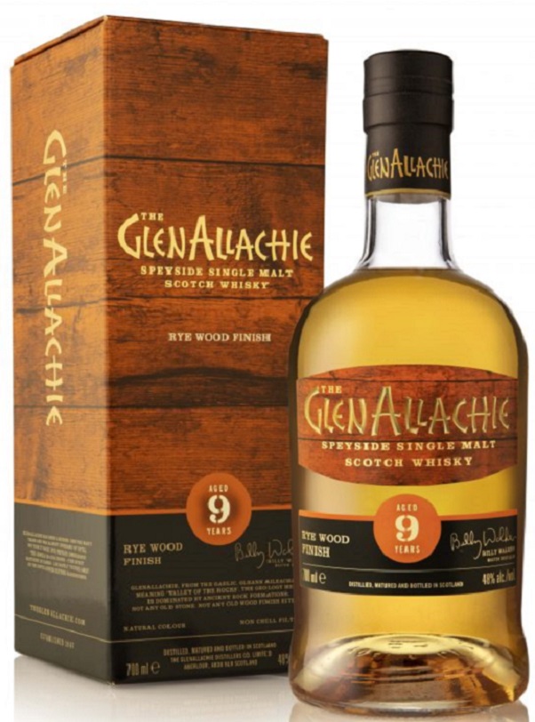 GlenAllachie 9 Y.O., Rye Wood Finish, GIFT