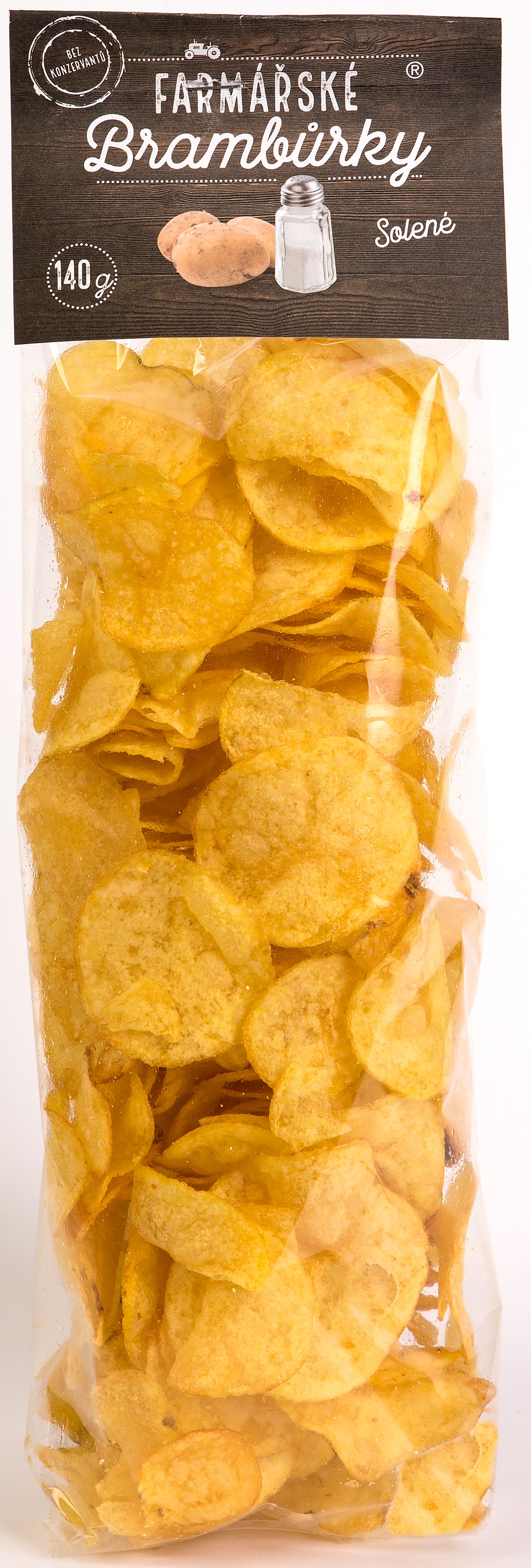 Farmářské Brambůrky Solené 140g