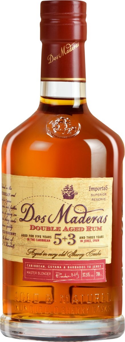 Dos Maderas 5 + 3 37,5% 0,7l (holá láhev)
