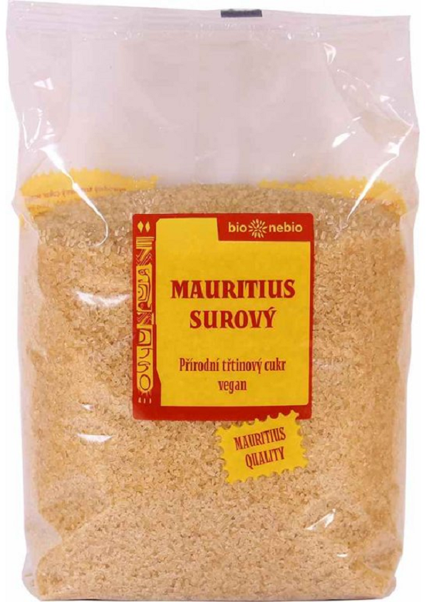 Mauritius Surový Třtinový Cukr 1kg