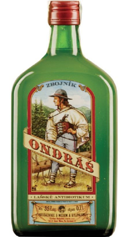 Ondráš 35% 0,7l (holá láhev)