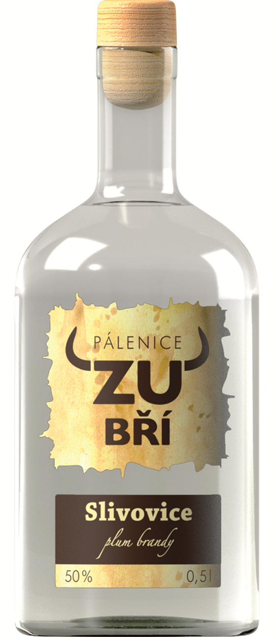 Pálenice Zubří Zubří Slivovice 50% 0,5l