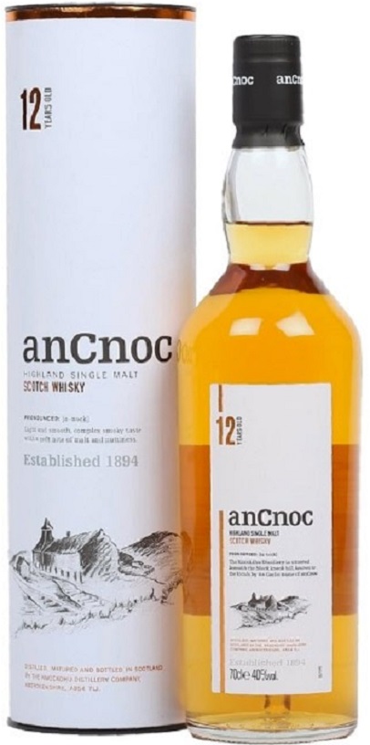 An Cnoc 12YO 40% 0,7L (tuba)