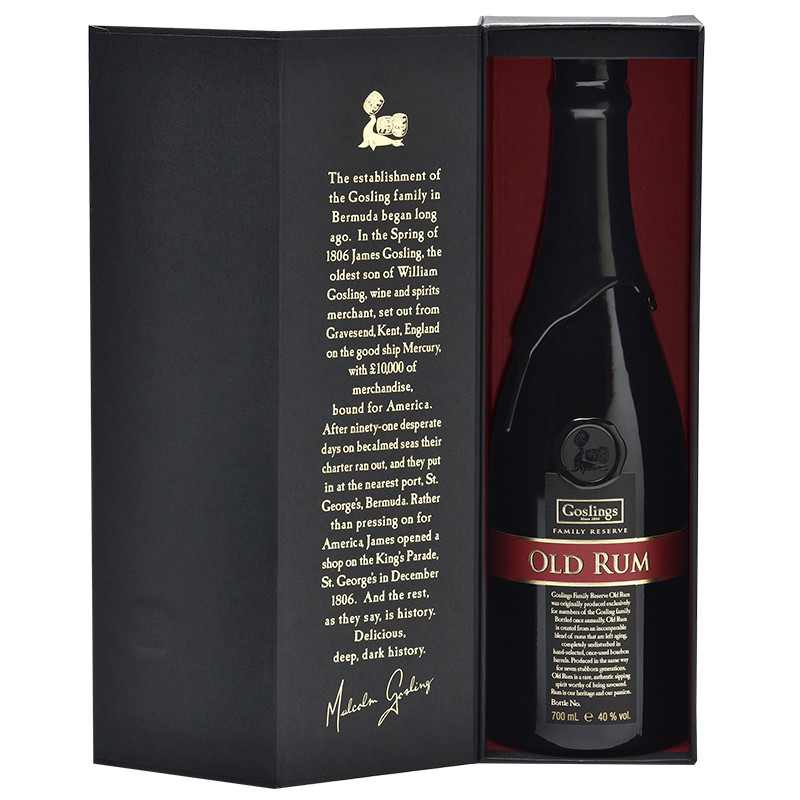 Gosling's Family Reserva Rum 40% v dárkovém boxu
