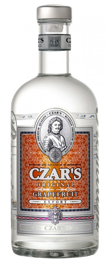 Vodka Czar's Grapefruit 40% 0,7l (holá láhev)