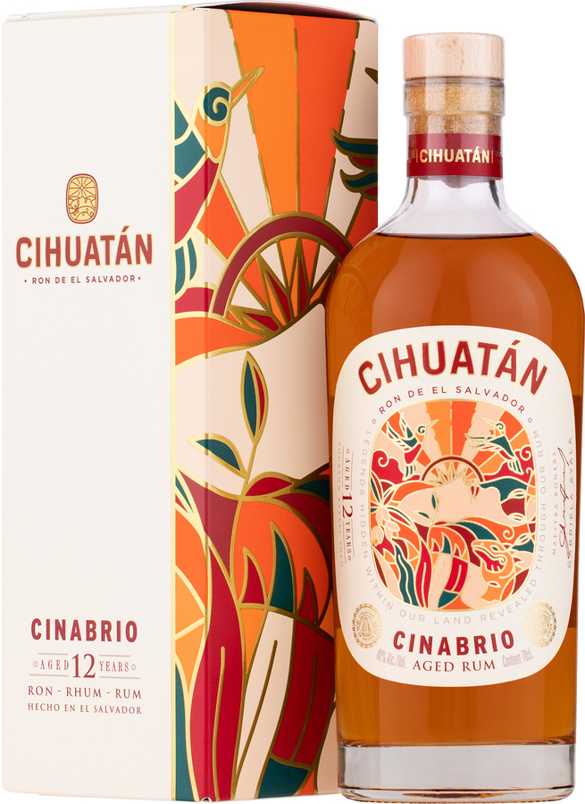 CIHUATAN 12Y CINABRIO 40% 0,7l (karton)