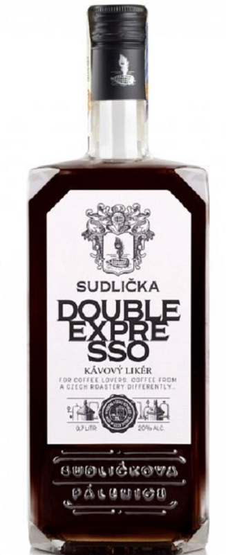 Kávový likér Double Expresso 0,7l 20% Sudlička