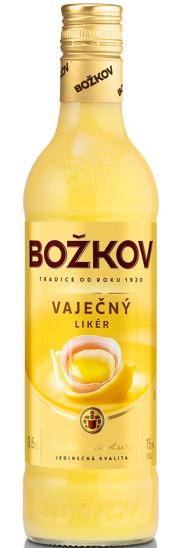 Božkov Vaječný likér 0,5 L 15%