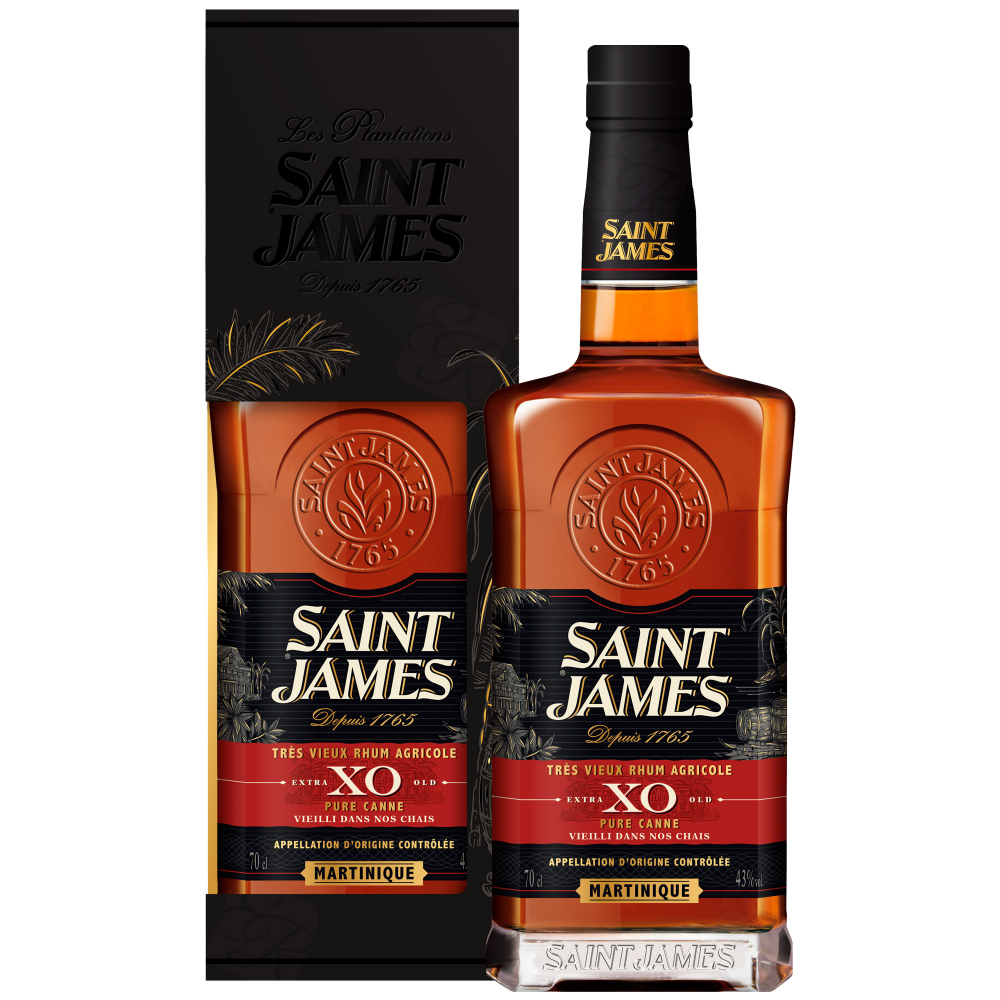 Saint James XO 43% 0,7l (holá láhev)