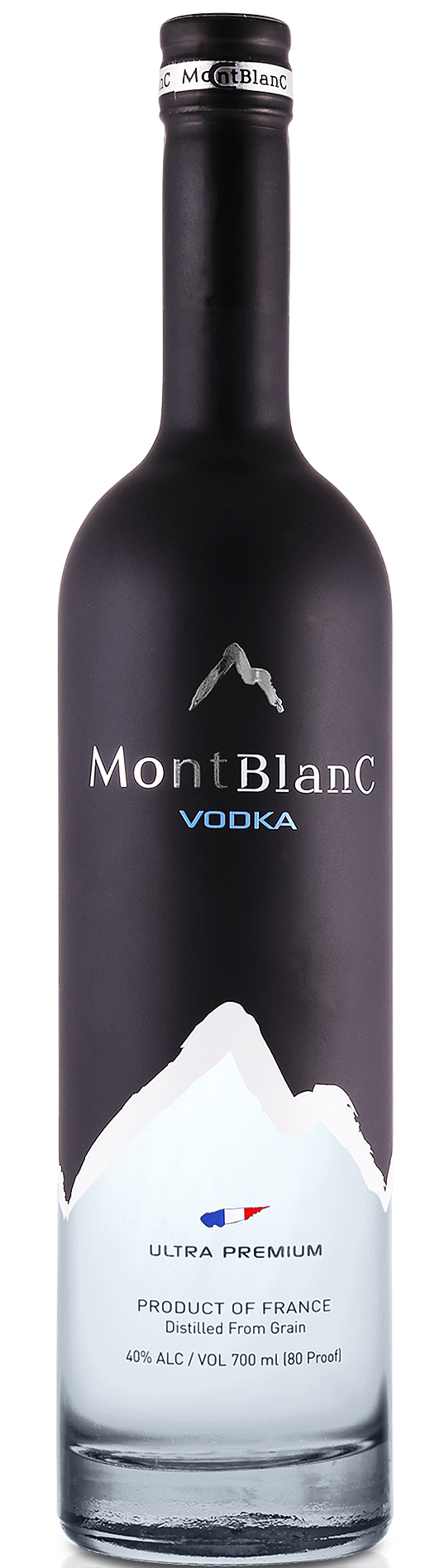 Mont BlanC Black 40% 0,7l (holá láhev)