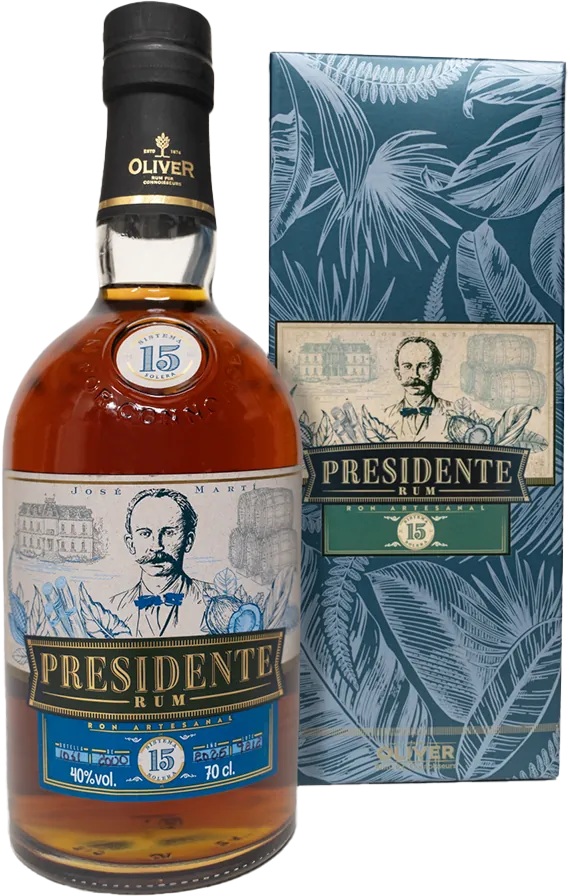 Presidente 15 Sistema Solera 40% 0,7l (karton)