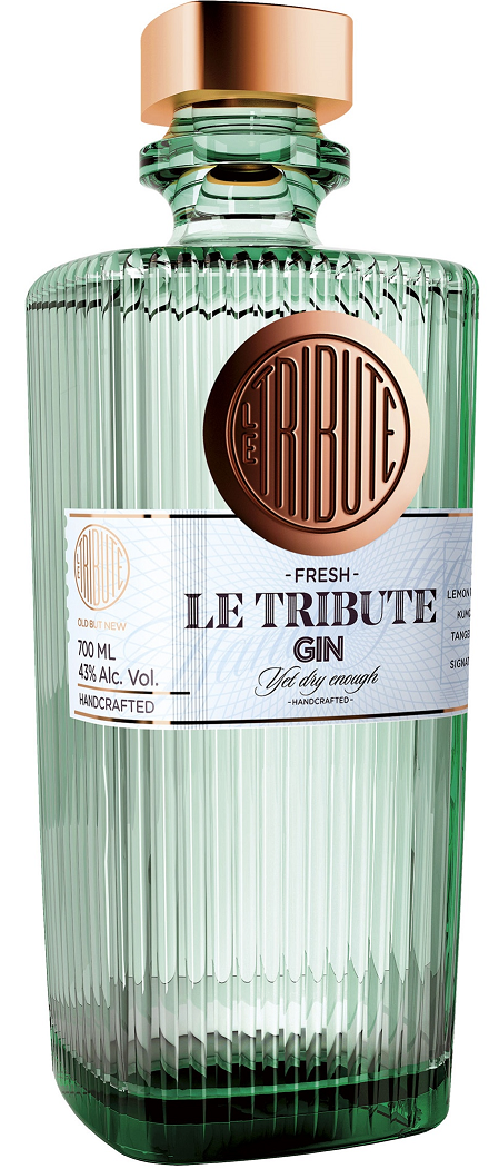 Gin Le Tribute 43% 0,7l (holá láhev)