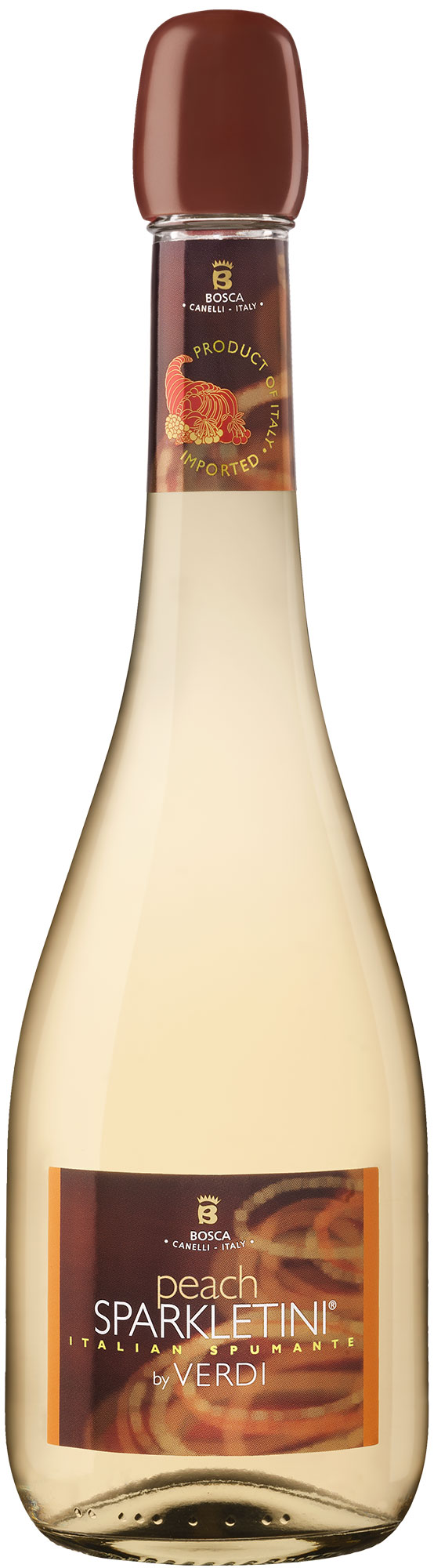 Sparkletini Peach 0,75l (holá láhev)