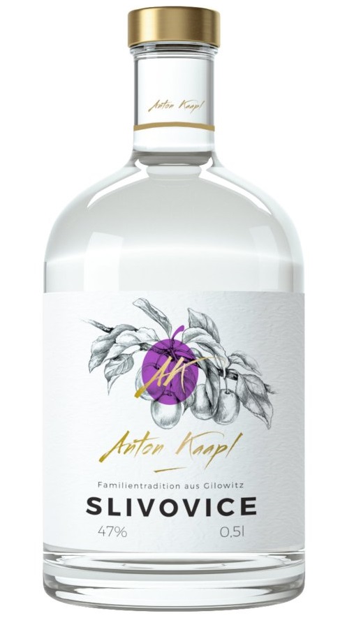 Anton Kaapl Slivovice - Anton Kaapl, 47%, 0,5l