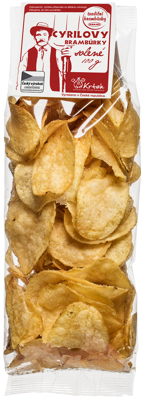 Cyrilovy Brambůrky Solené 100g