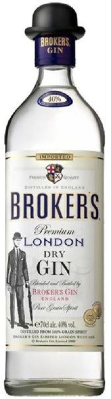 BROKER'S DRY GIN 40% 0,7l (hola lahev)