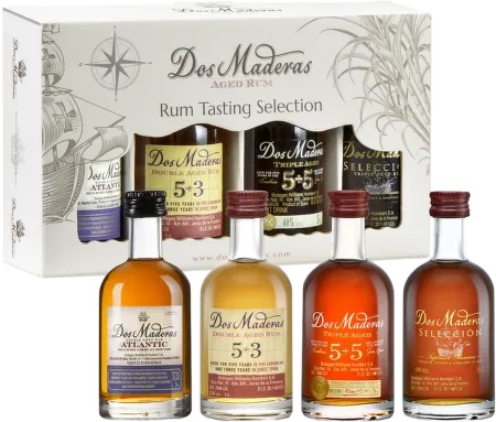 Dos Maderas Tasting Rum set 2024 4 x 50ml