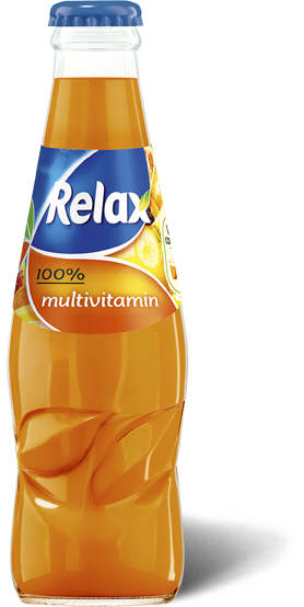 Relax Multivitamin 100% sklo 0,2l