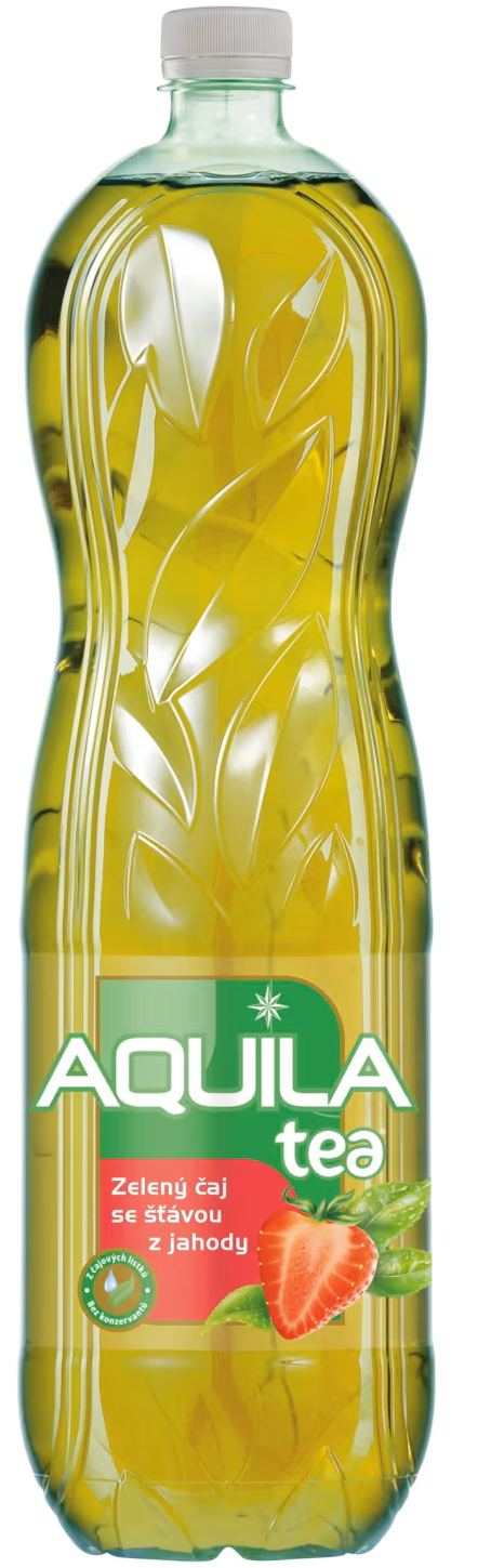 Aquila Zelený Čaj Jahoda 1,5l