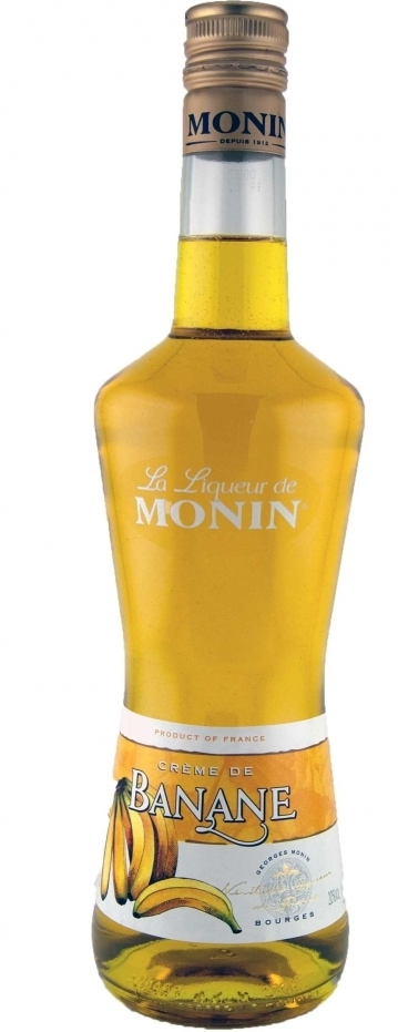 Monin Banane Liqueur 0,7l 20% (holá láhev)