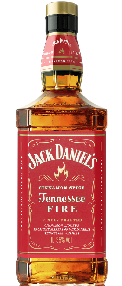 Jack Daniel's Fire 35% 1l (holá láhev)