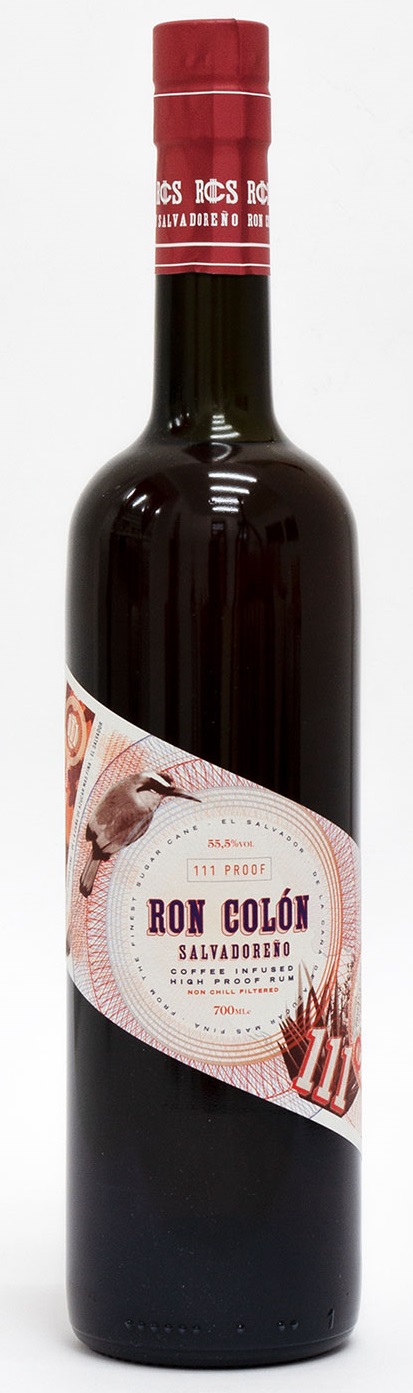 Ron Colon Salvadoreno Coffee 55,5% 0,7l (holá láhev)
