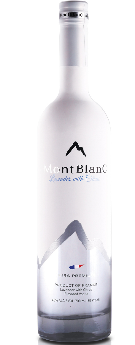 MONT BLANC vodka levandule s citrusy 0,7l 40%