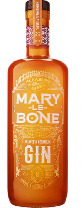 Mary Le Bone Gin Orange and Geranium Gin 46,2% 0,7 l (holá láhev)